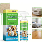 Pet Stain & Odor Remover Spray for Dogs and Cats – Deep Cleaning Urine Stain & Odor Eliminator 120ml