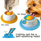 Pet Lick Mat Slow Feeder for Dogs & Cats – Interactive Yogurt & Treat Plate