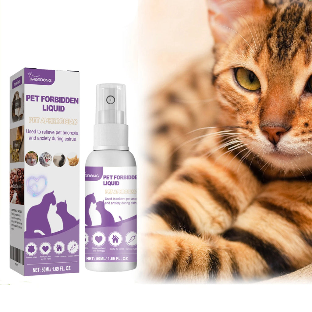 Pet Calming Spray for Dogs and Cats | Pheromone Anxiety Relief and Mood Relaxation Spray