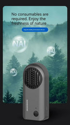 Electronic Ozone Air Purifier & Odor Eliminator – Car, Home & Refrigerator Deodorizer Intelligent Portable Fresh Air Cleaner