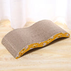 Corrugated Cat Scratching Board – Double-Sided Cardboard Cat Scratcher Pad with Catnip for Claw Sharpening & Furniture Protection