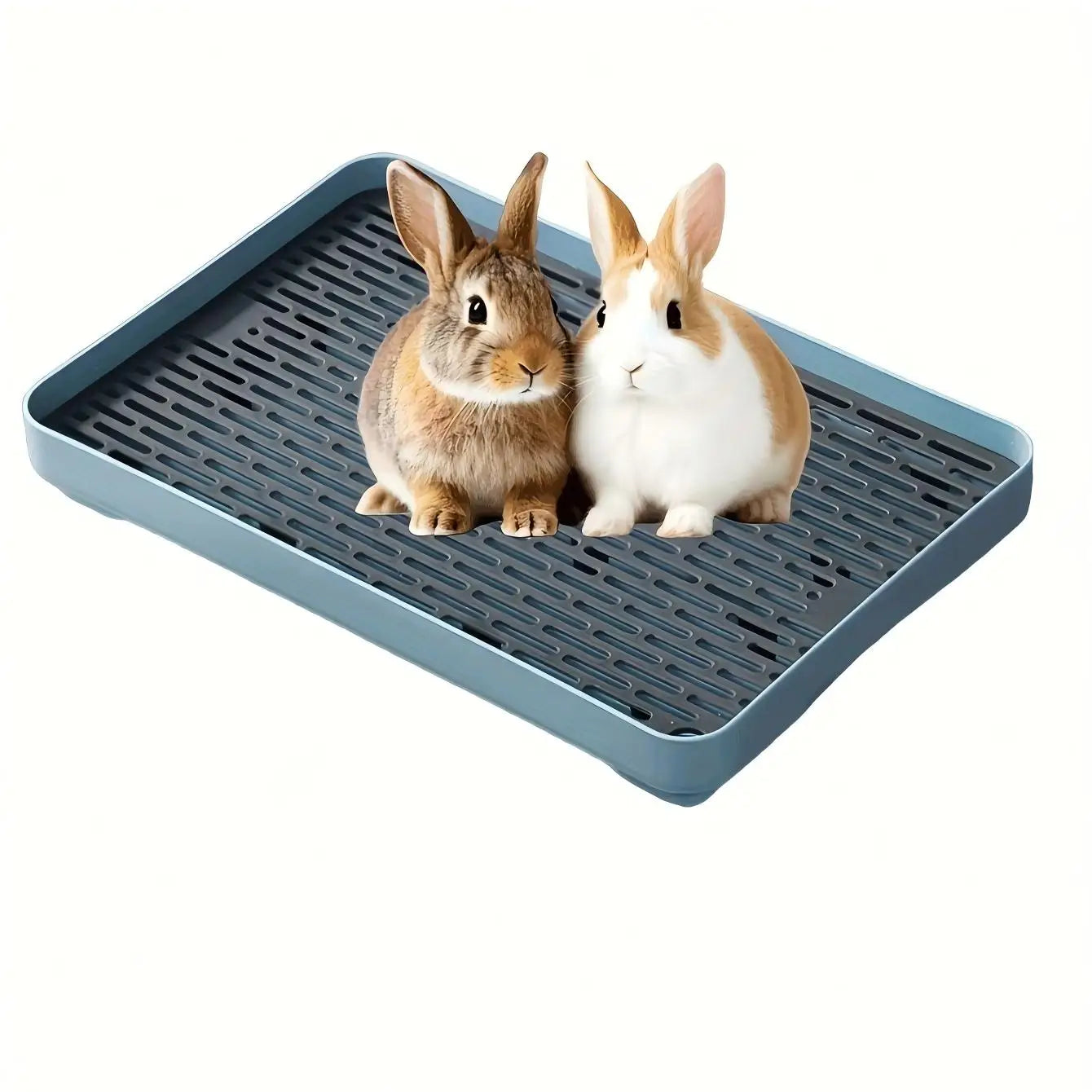 Small Pet Corner Litter Box Toilet Tray – Rabbit, Guinea Pig, Ferret, Hamster & Bunny Potty Training Toilet Box