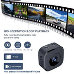 Security Camera HD Mini Full Color Night Vision High Definition WiFi Monitor Waterproof Motion Detect Surveillance Smart Home