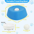 Pet Lick Bowl Slow Feeder – Non-Slip Silicone Mat for Dogs & Cats