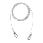 Double-Headed Dog Tie Out Cable Leash – Heavy Duty Steel Wire Outdoor Training Traction Rope