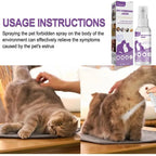 Pet Calming Pheromone Spray for Dogs and Cats | Anxiety Relief and Deodorizing Pet Care Spray