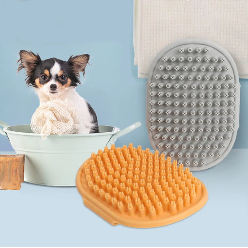 Cat Grooming & Massage Bath Brush for Dogs & Cats