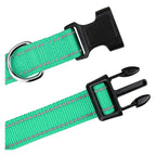 Decorative Choker Dog Collar for Small Puppies – Adjustable Nylon Pet Neck Collar