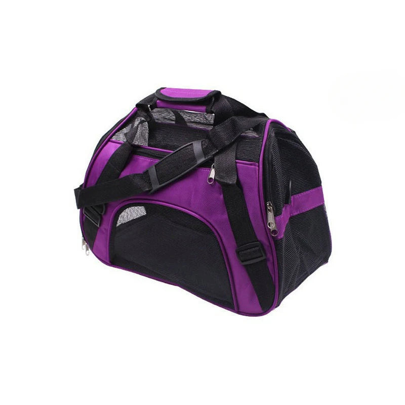 Portable Pet Carrier Bag for Cats & Small Dogs | Breathable Mesh