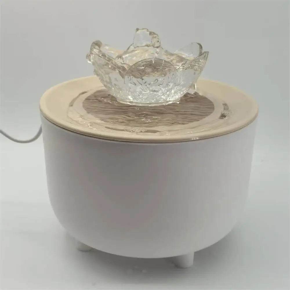 1.2L Automatic Cat Water Fountain USB Electric Pet Water Dispenser with Filter, Ultra Quiet Recirculating Drinking Bowl for Cats & Small Dogs