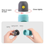 LED Dog Poop Bag Dispenser with Light – Portable Pet Waste Bag Holder