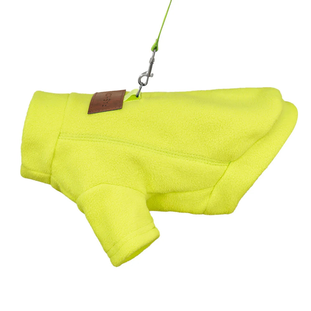 Winter Warm Dog Hoodies Pet Clothes for Small Dogs Fashion Solid Color Puppy Sweatshirt Soft Cat Pullovers Chihuahua Pet Hoodies