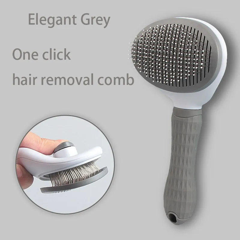 Pet Hair Remover Slicker Brush for Dogs & Cats – Grooming & Deshedding Tool