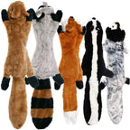 Stuffing-Free Squeaky Dog Toy – Funny Animal Plush Crinkle Toy for Durable Interactive Play