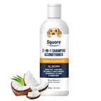 Deodorizing Pet Shampoo and Conditioner 300ml – PH Balanced Moisturizing Bath Foam for Dogs & Cats