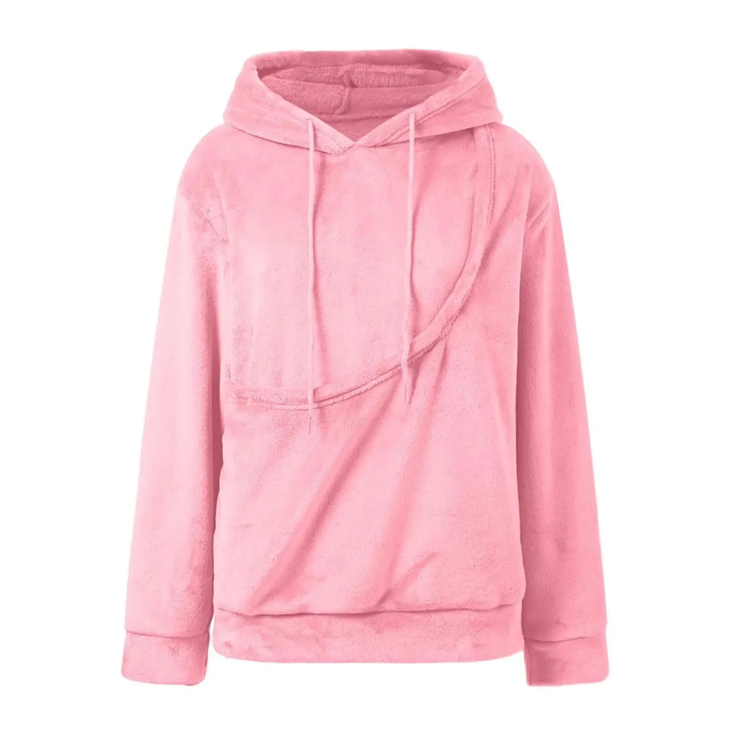 Unisex Pet Carrier Hoodie Cat Dog Bag Long Sleeve Sweatshirt Multiple Colors Plush Daily Wear Fashion Velvet  Winter Outwear