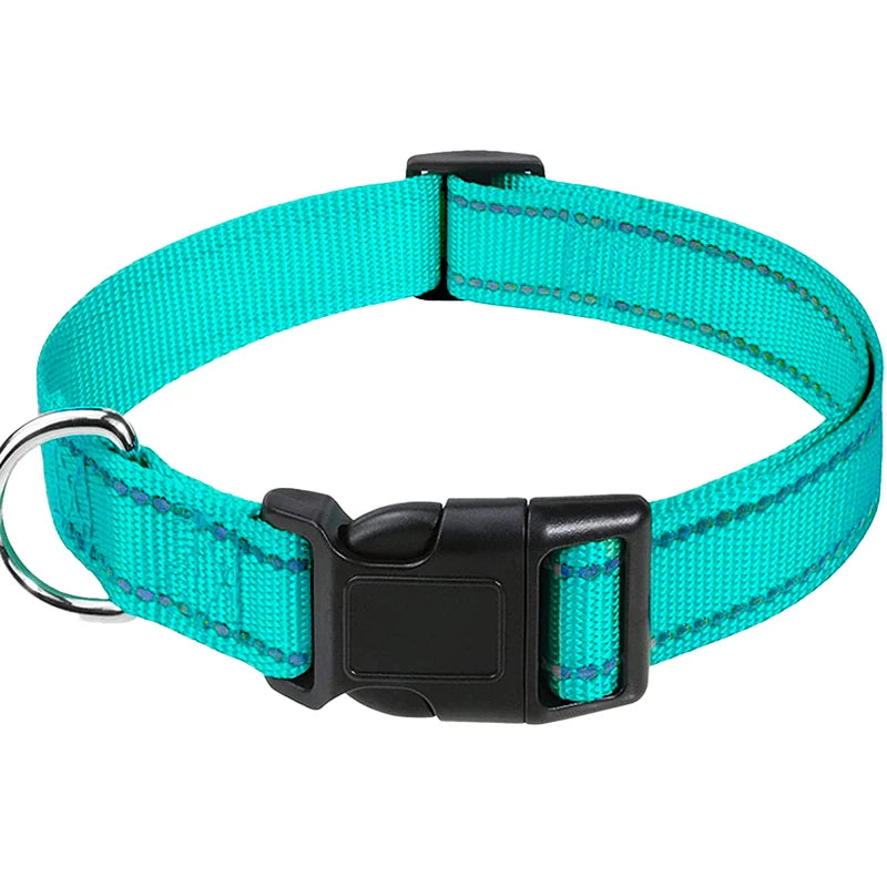 Decorative Choker Dog Collar for Small Puppies – Adjustable Nylon Pet Neck Collar