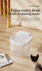 3L Automatic Cat Water Fountain – Silent Circulating Pet Drinking Dispenser with Filter