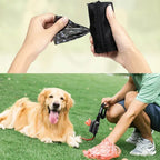 Portable Dog Poop Bag Dispenser – Waterproof Oxford Fabric Waste Bag Holder