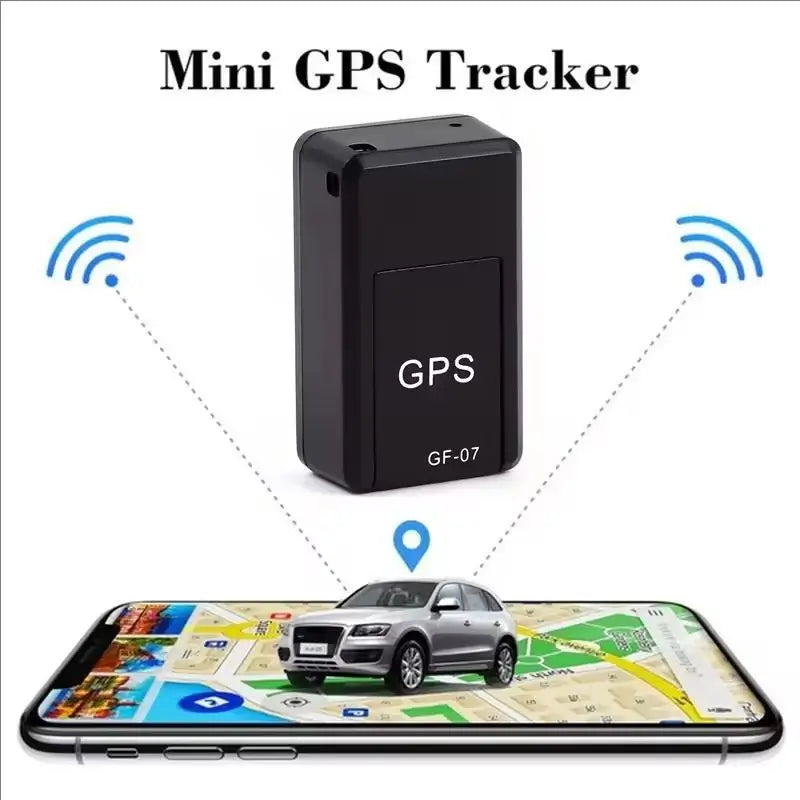 GF07 Mini GPS Tracker Car Bike Pet Child Elderly | Anti-Theft Magnetic GPS Locator with App Tracking
