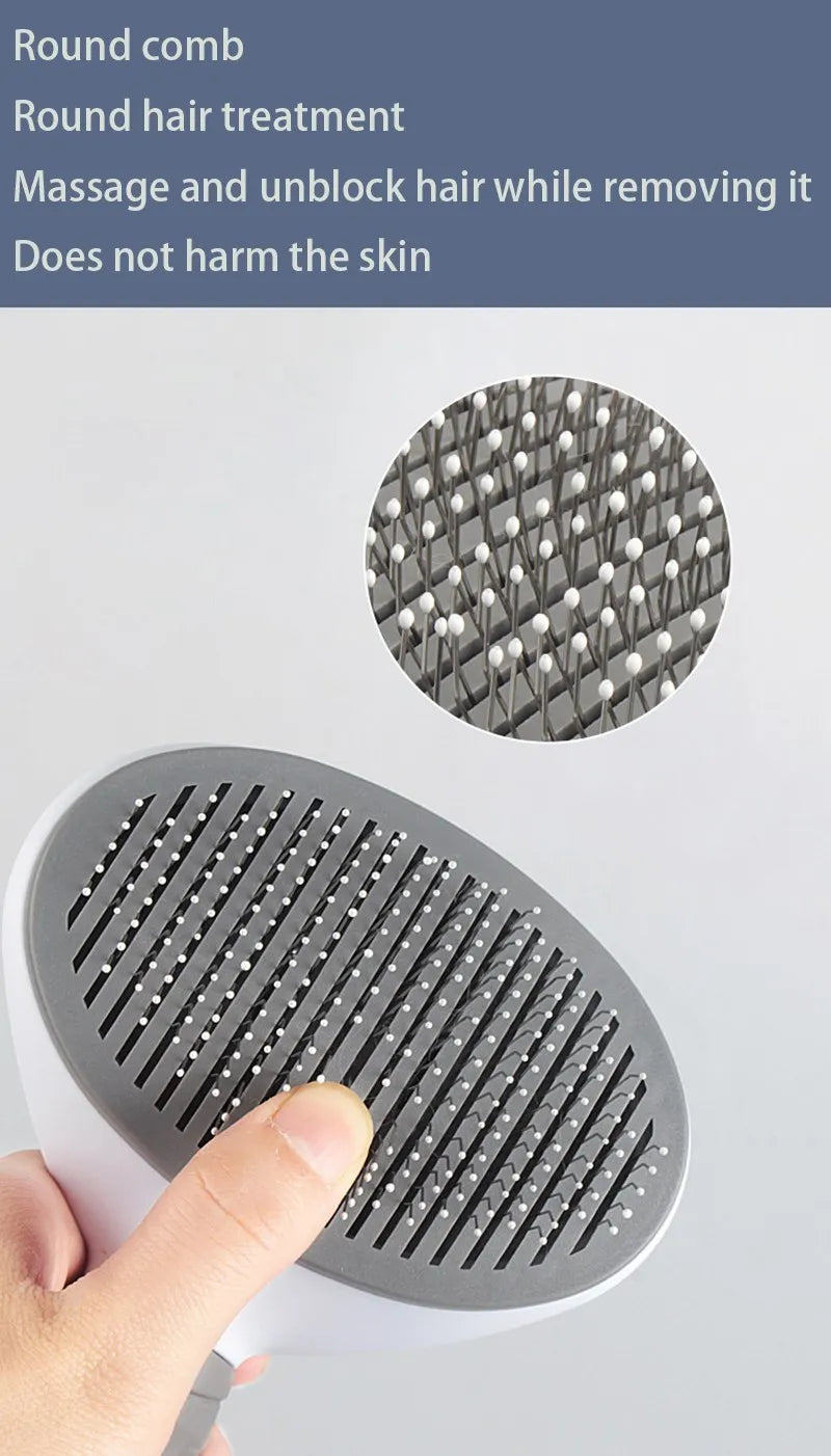 Pet Hair Remover Slicker Brush for Dogs & Cats – Grooming & Deshedding Tool
