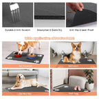 VIKAMA Diatomite Pet Food Mat – Non-Slip Water Absorbent Dog & Cat Feeding Mat