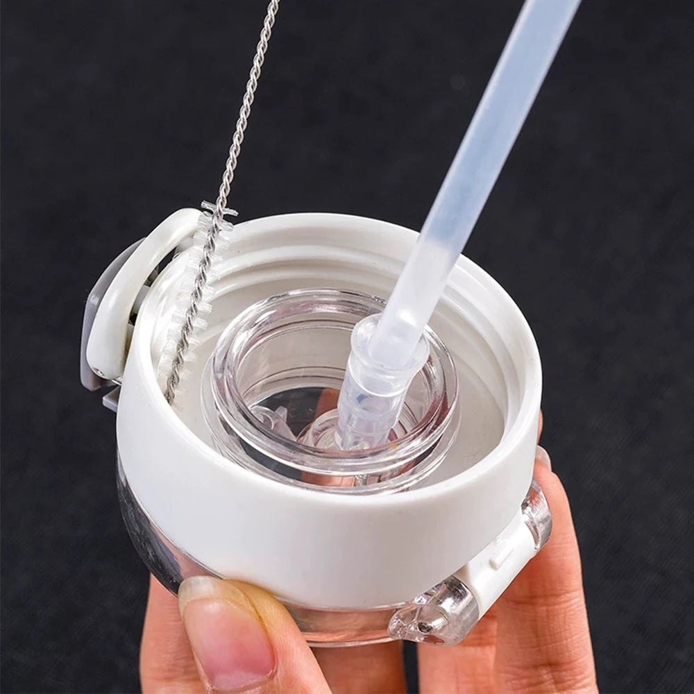 Reusable Straw Cleaning Brush Kit – Nylon Tube & Bottle Cleaner Set for Straws, Bottles & Cups