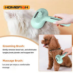 Steam Spray Dog Grooming Brush | Electric Pet Steam Comb for Dogs & Cats