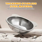 Elevated Stainless Steel Pet Bowl with Stand – Anti-Slip & Neck Support