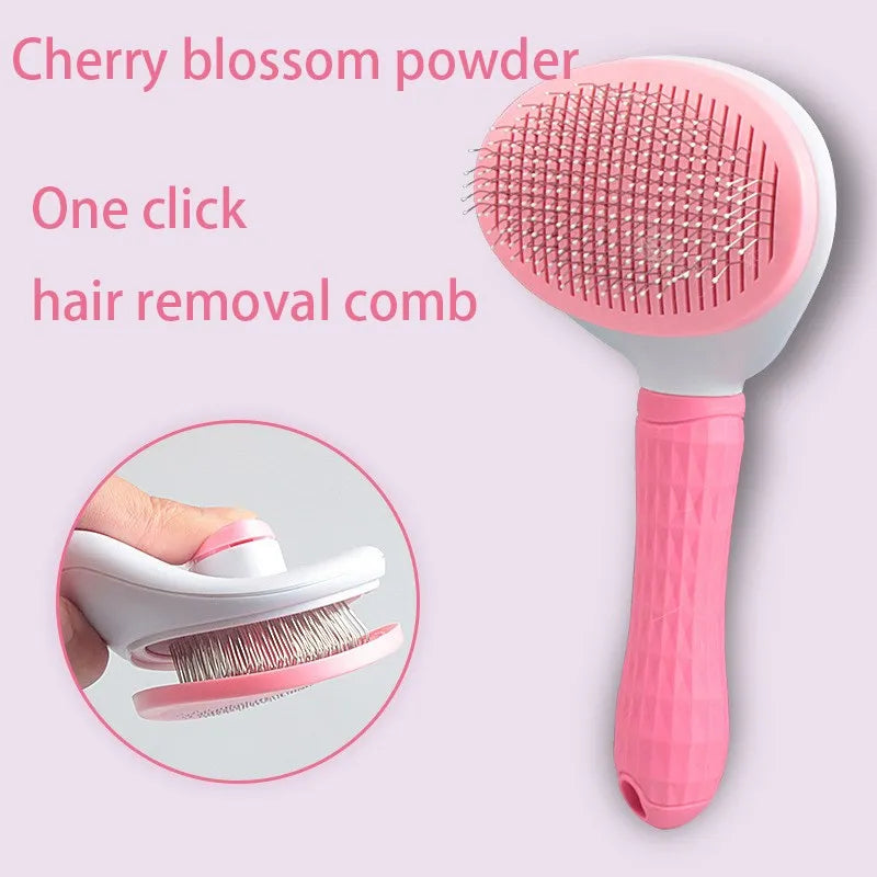 Pet Hair Remover Slicker Brush for Dogs & Cats – Grooming & Deshedding Tool