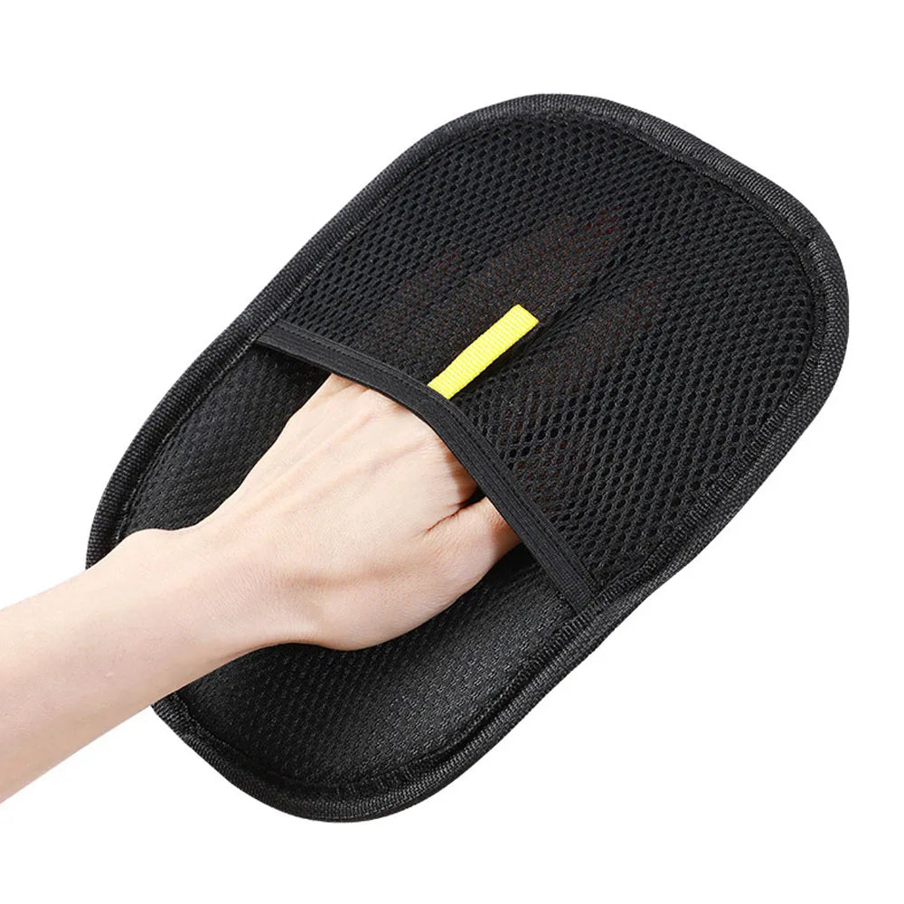 Reusable Pet Hair Removal Gloves – Double-Sided Static Grooming & Fur Cleaner for Dogs & Cats