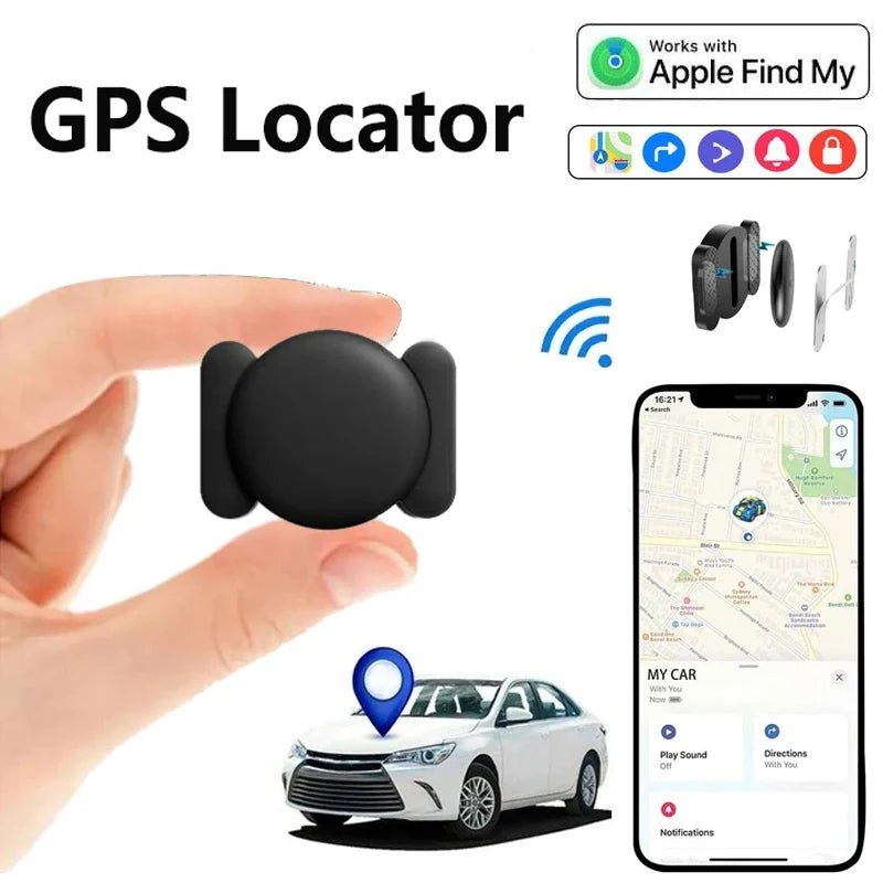 Smart GPS Locator Tag – Pet, Kids, Wallet and Luggage Tracker (Apple Find My Compatible)