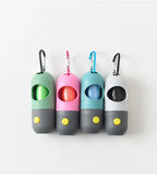LED Dog Poop Bag Dispenser with Light – Portable Pet Waste Bag Holder