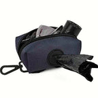 Portable Dog Poop Bag Dispenser – Waterproof Oxford Fabric Waste Bag Holder
