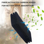 Kesoto 8PCS Cat Litter Box Replacement Filters – Highly Absorbent Carbon Odor Control Filters for Self-Cleaning and Hooded Litter Boxes