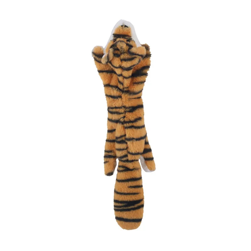 Plush Dinosaur Dog Toy with Squeaker – Interactive Chew Toy for Small Dogs & Cats