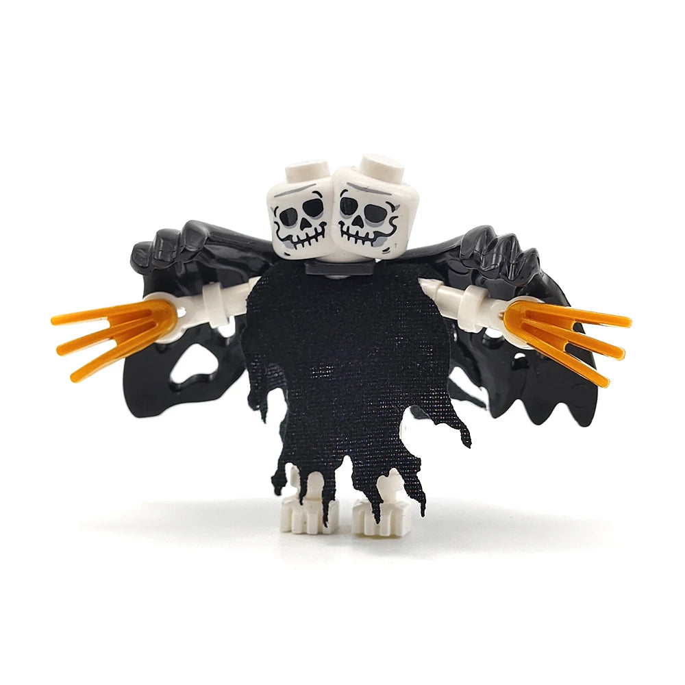 Halloween Skeleton Army Mini Building Blocks – DIY Skeleton Character Model