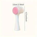 Silicone Dog Paw Cleaner Brush – Dual-Sided Pet Grooming & Massage Tool