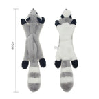 Stuffing-Free Squeaky Dog Toy – Funny Animal Plush Crinkle Toy for Durable Interactive Play