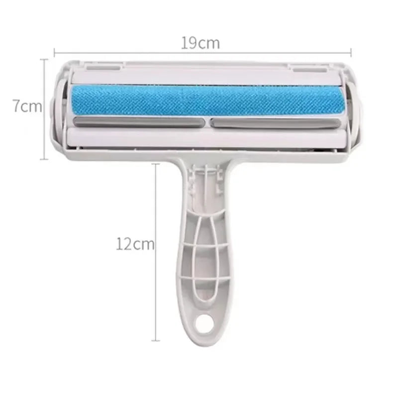Self-Cleaning Pet Hair Remover Roller – Reusable Dog & Cat Fur Lint Brush