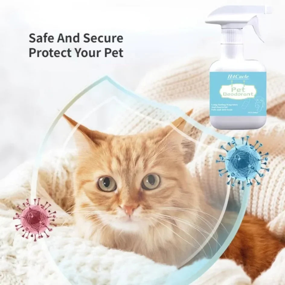 Dog Deodorizer Spray 300ml – Long Lasting Pet Perfume & Odor Remover for Dogs, Puppies & Cats