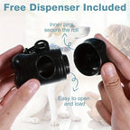 150 Count Dog Poop Bags with Bone Dispenser – Pet Waste Bag Refill Set