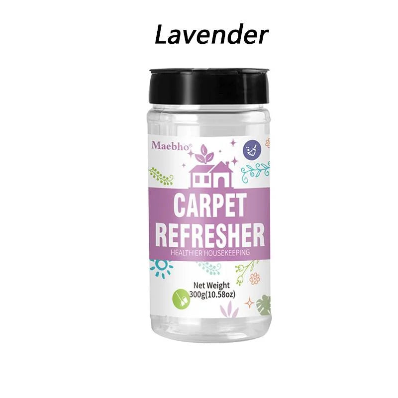 Carpet Deodorizing Powder – Powerful Pet Odor Eliminator & Lemon Carpet Freshener for Rugs, Sofas & Mattresses
