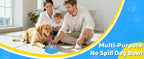 Slow Feeder Lick Bowl for Dogs – Spill-Resistant Lick Mat with Rolling Ball