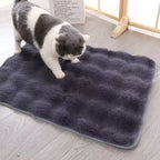 Ultra Soft Faux Fur Pet Blanket Mat for Dogs and Cats | Warm Winter Sleeping Bed Sofa Cushion