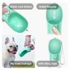 Portable Dog Water Bottle – Leak-Proof Travel Drinking Cup for Dogs & Cats