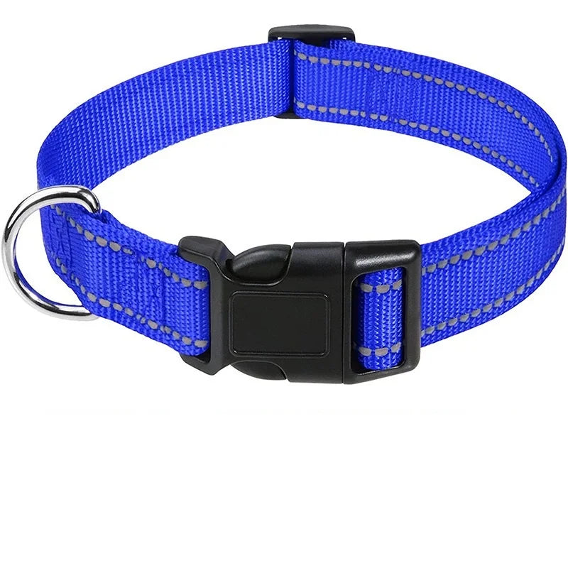 Decorative Choker Dog Collar for Small Puppies – Adjustable Nylon Pet Neck Collar