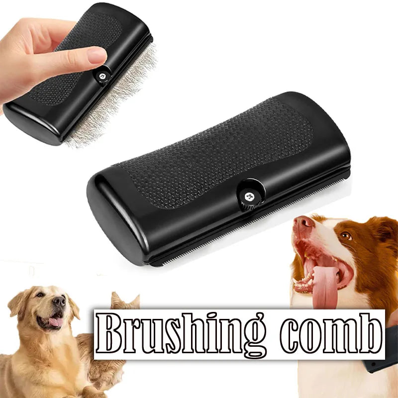 Professional Pet Deshedding Brush | Dog Hair Remover & Ergonomic Grooming Tool
