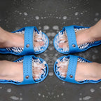 High Reliability Shower Foot Cleaner Foot Washing Brush Foot Scrub Massage Dead Skin Remover With Suction Cup for Bathing Hotels