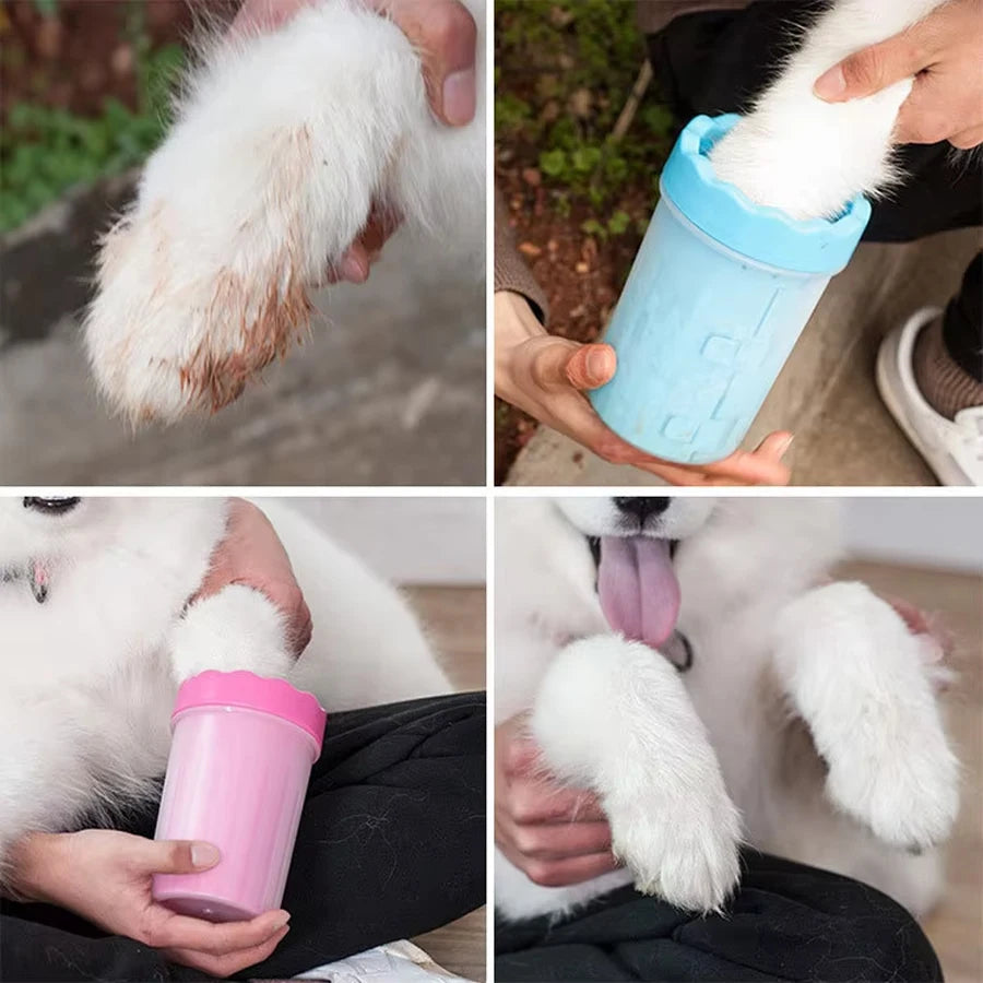 Pet Paw Cleaner Cup – Silicone Foot Washer for Dogs & Cats, Mud & Dirt Remover (S/M/L/XL Sizes)